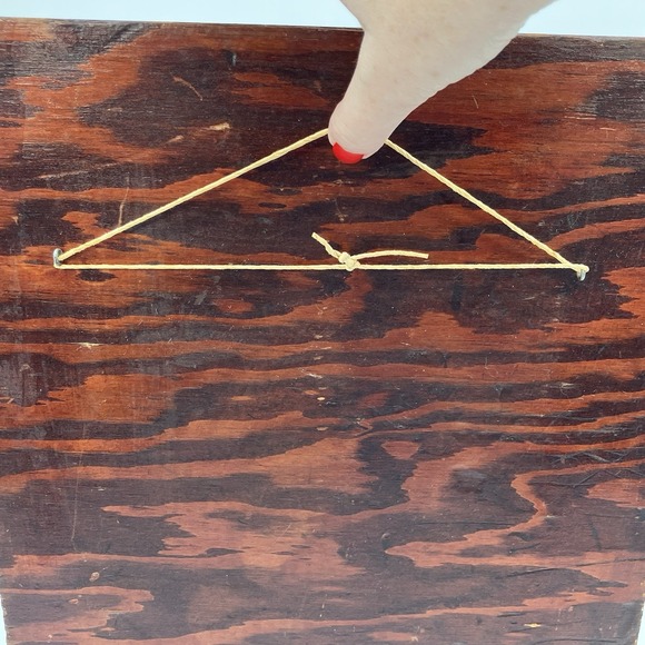 Vtg Hammered Copper Kitten Mounted on Wood Quirky Cottagecore Kitschy - Picture 11 of 16